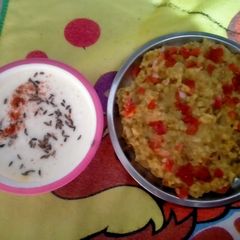 A picture of Masala khichidi.