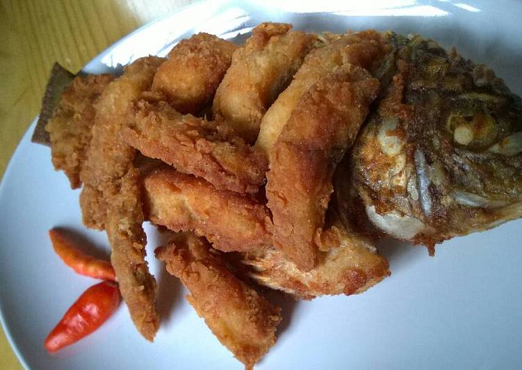 Resep Ikan goreng tepung Lezat