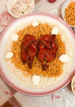 صورة لوصفة كوزي بالدجاج المحمر