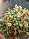 Oseng putut (daun bawang)