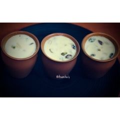 A picture of Tender Coconut Kheer or Elaneer Payasam.