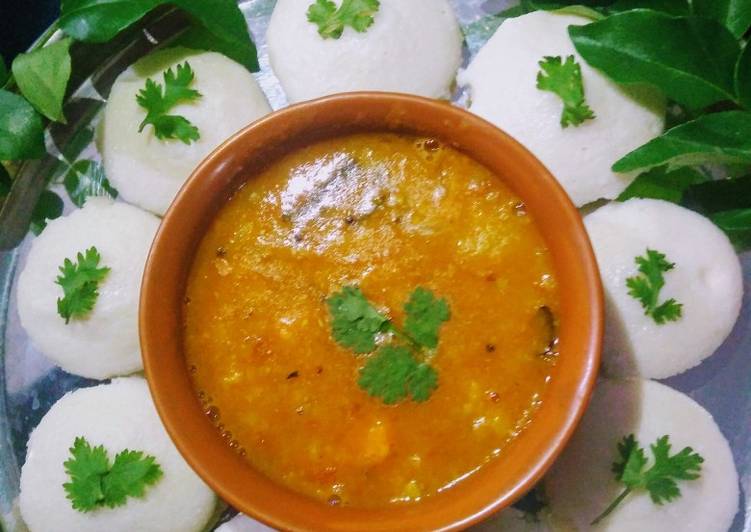 Steps to Prepare Speedy Idli sambhar