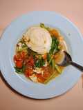 Sup Meriang (Sop sawi tomat telur)