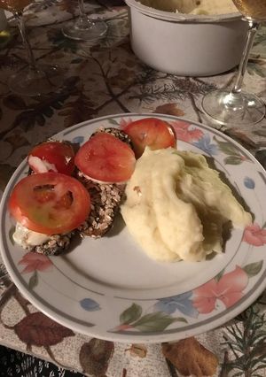Una foto de Milanesas de berenjena saludables