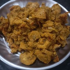 A picture of Kela ki sabji.