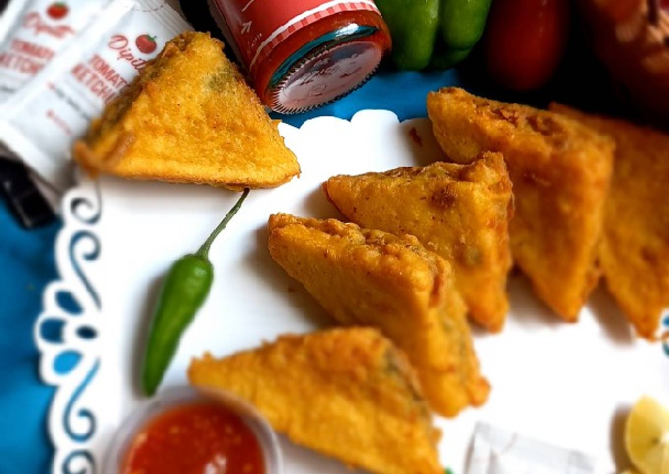 Bread pakoras