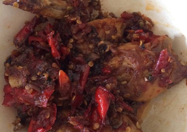 Resep Ayam Sambel Terasi, Bikin Ngiler