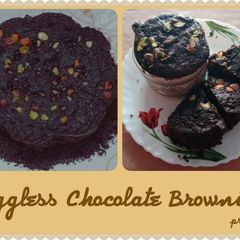 Eggless Chocolate Brownie A picture of Eggless Chocolate Brownie.