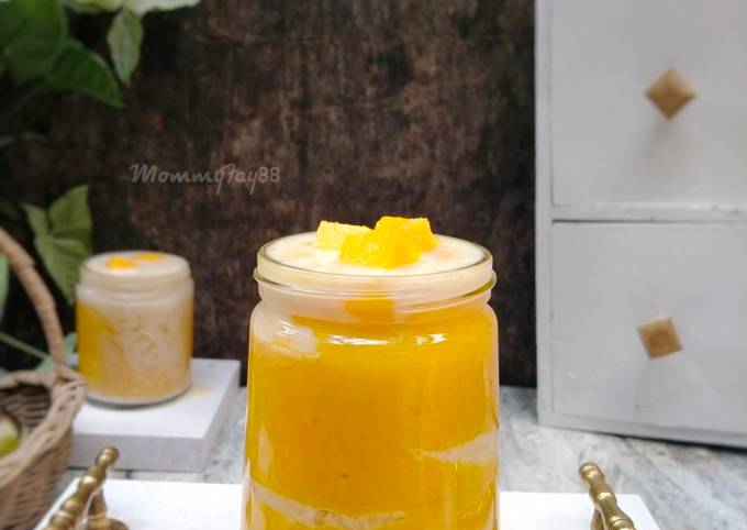 Cara bikin Freshmilk Mango Yakult Cara bikin Freshmilk Mango Yakult
