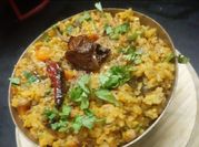 A picture of pigeon pea lentils
