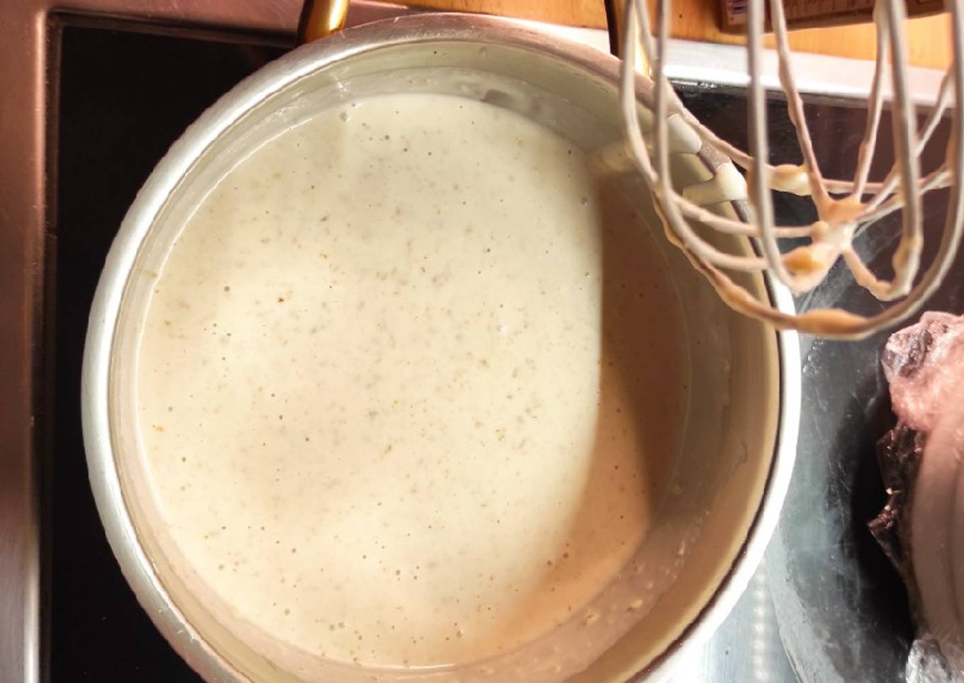 Bechamel saludable de avena