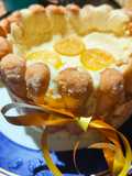 Charlotte au lemon curd sans lactose