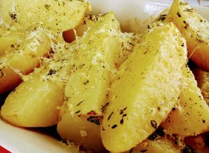 Foto de Batatas Assadas ao Azeite de Ervas