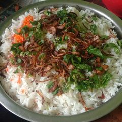 Soya Chunk Biryani A picture of Soya Chunk Biryani.