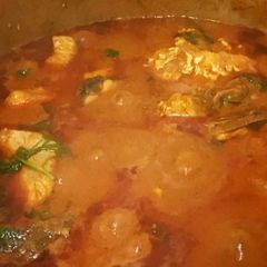 A picture of Fish pulusu.