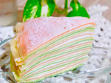 Mille crepe cake