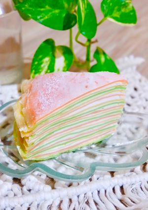 Foto resep Mille crepe cake
