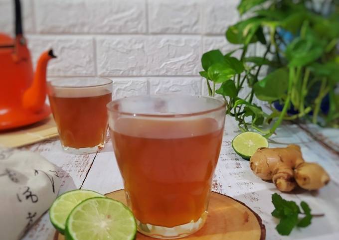 Cara Memasak Teh Jahe Jeruk Nipis Enak Terbaru