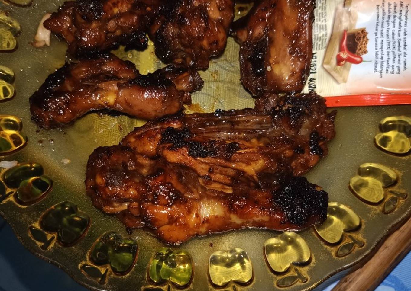 Ayam bakar kecap teflon