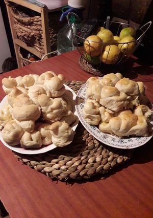 Una foto de Bizcochos rellenos de queso