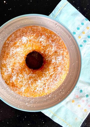 Foto de BOLO de CÔCO com COBERTURA de CÔCO!! 🍰🥥