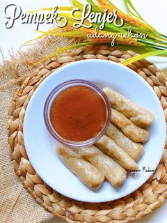 Foto resep PEMPEK LENJER UDANG REBON - Mudah & Ekonomis