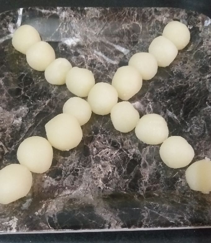 A picture of Rasgulla.