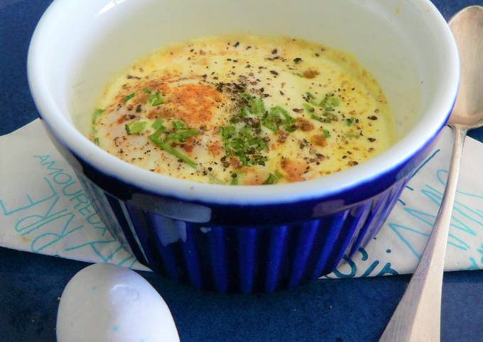 Œuf cocotte aux fines herbes