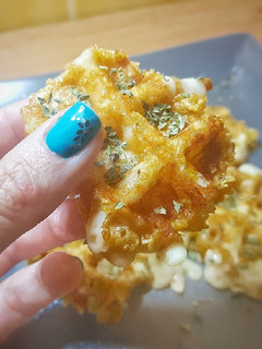Una foto de Gofres crujientes de queso