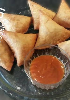 A picture of 🌮🌮 Tortilla Vegetable Samosa 🌮 🌮.