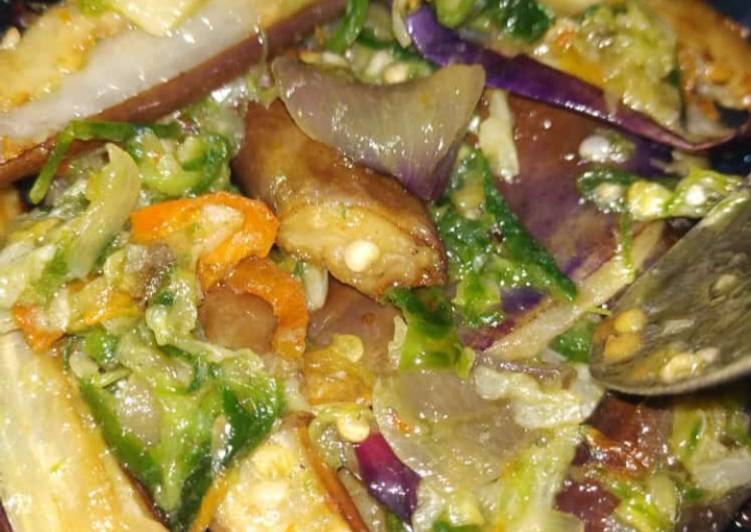 Resep 75.terong penyet cabe ijo, Bikin Ngiler