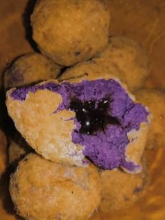 Foto resep Bola Bola Ubi Ungu