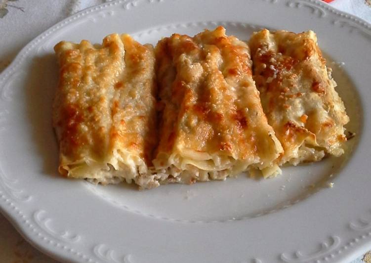 Cannelloni ripieni di carne mista