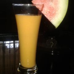 A picture of Avocado and melon smoothie.