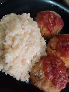 Una foto de Albóndigas veganas de proteína de soja y arroz (🌱) 2da versión