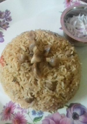 காளான் பிரியாணி செய்முறை முக்கிய புகைப்படம்
