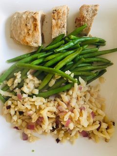 Iberico mit Butterbohnen und Spätzle Rezepthauptbild