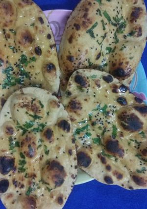 A picture of Wheat Flour Tandoori Roti On Tawa.