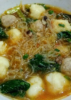 Foto resep Tekwan Aci (Tanpa Ikan)