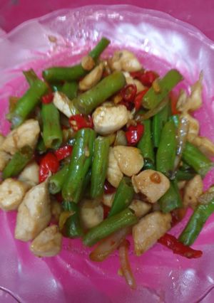 Foto resep Ayam buncis sederhana