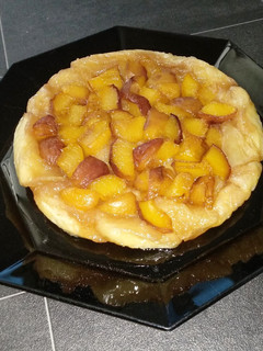 Foto de Tarte (tipo) Tatin com Pêssego