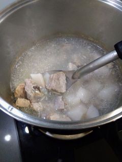 A picture of Yam and Pork Rib Soup (Simple Homemade Soup).