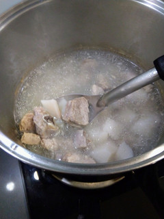 A picture of Yam and Pork Rib Soup (Simple Homemade Soup).