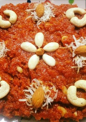 A picture of Carrot Halwa.