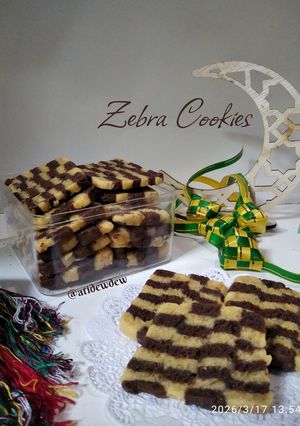 Foto resep Zebra Cookies
