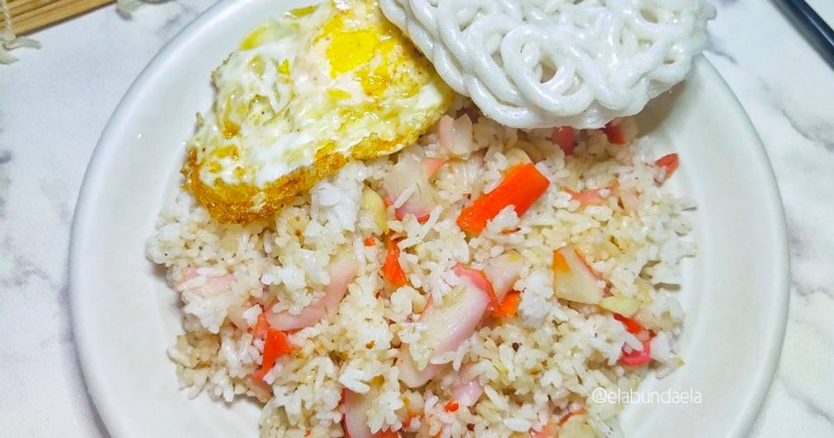 Resep Nasi Goreng Crab Stick oleh Bunda Ela Cookpad