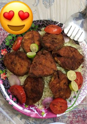 عکسی از دستور سبزی پلو با ماهی قشمی
