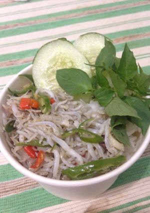 Foto resep Teri nasi cabe hijau