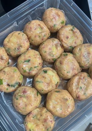 Foto resep Perkedel Cornet