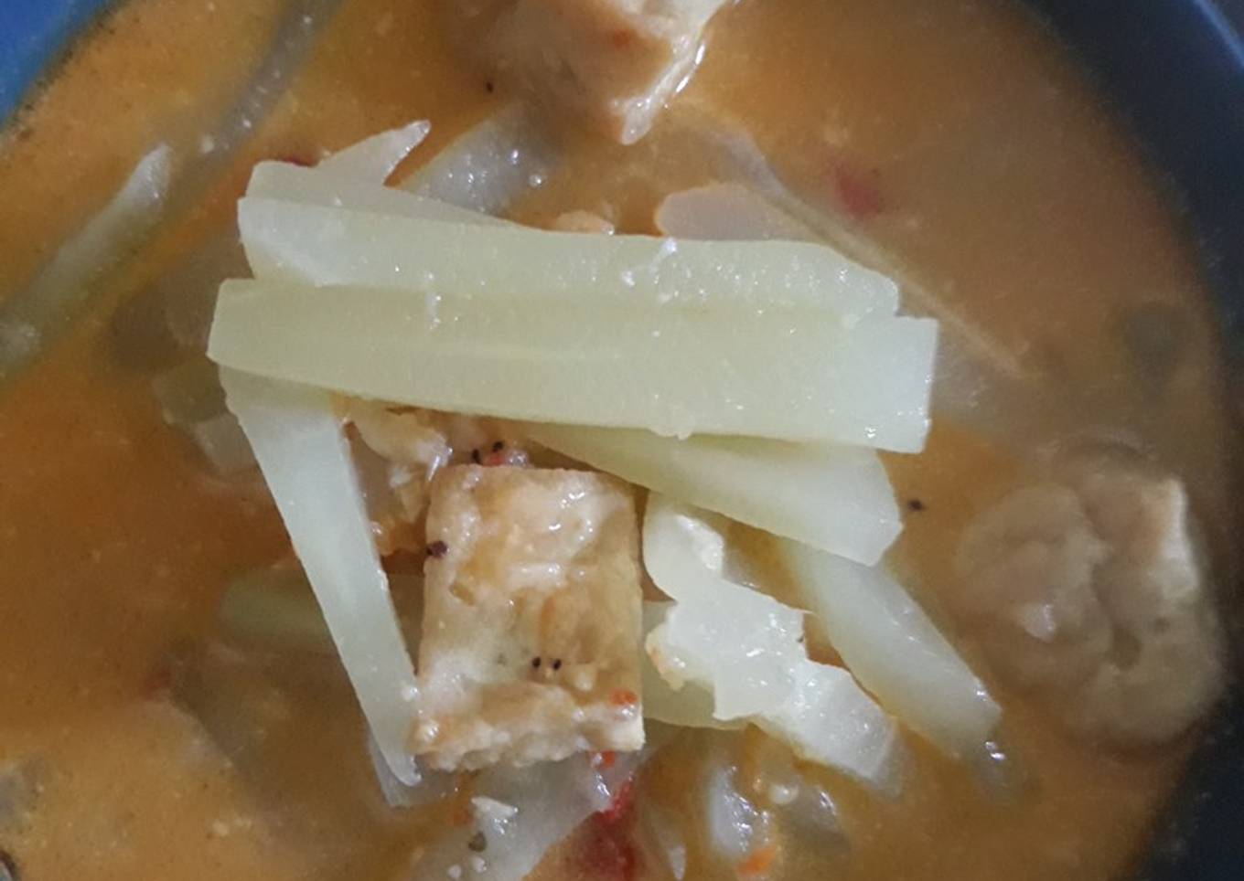 Sambal goreng labu siam